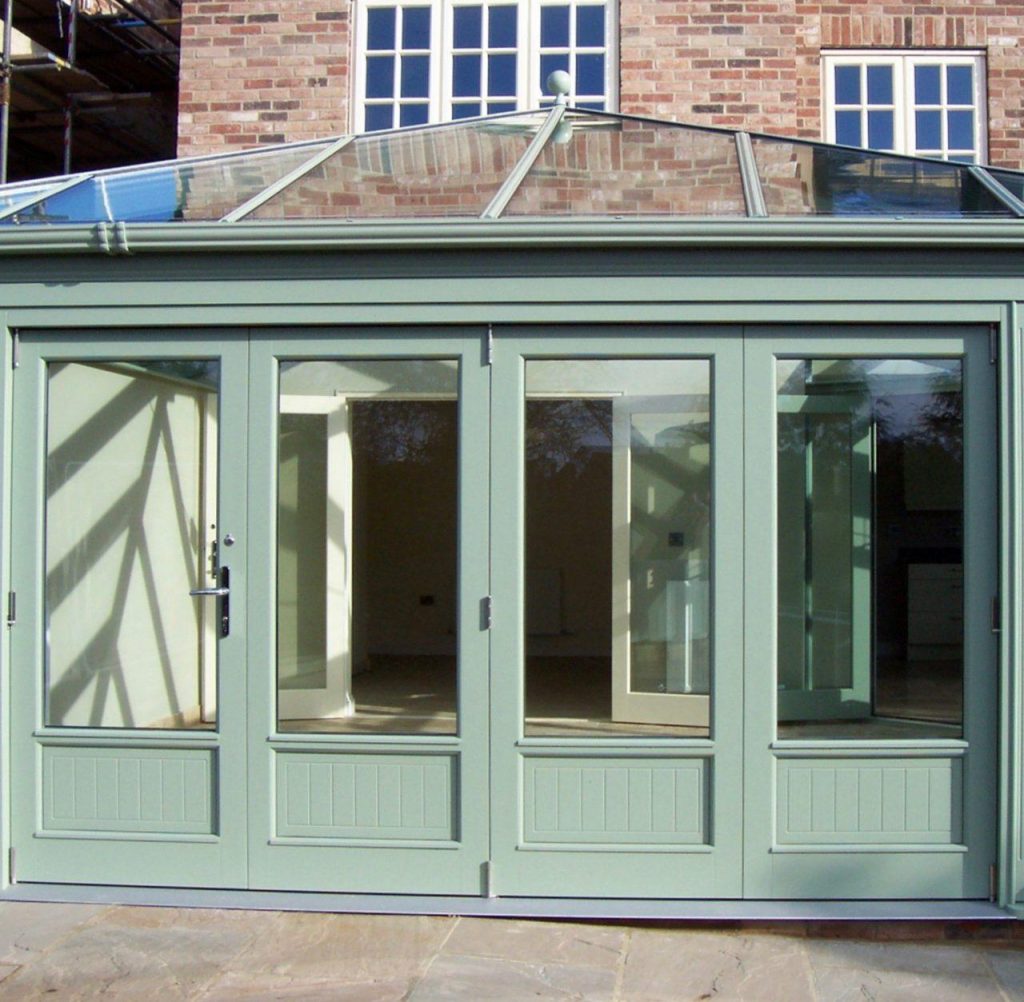 Painted Timber Bi-folding Door