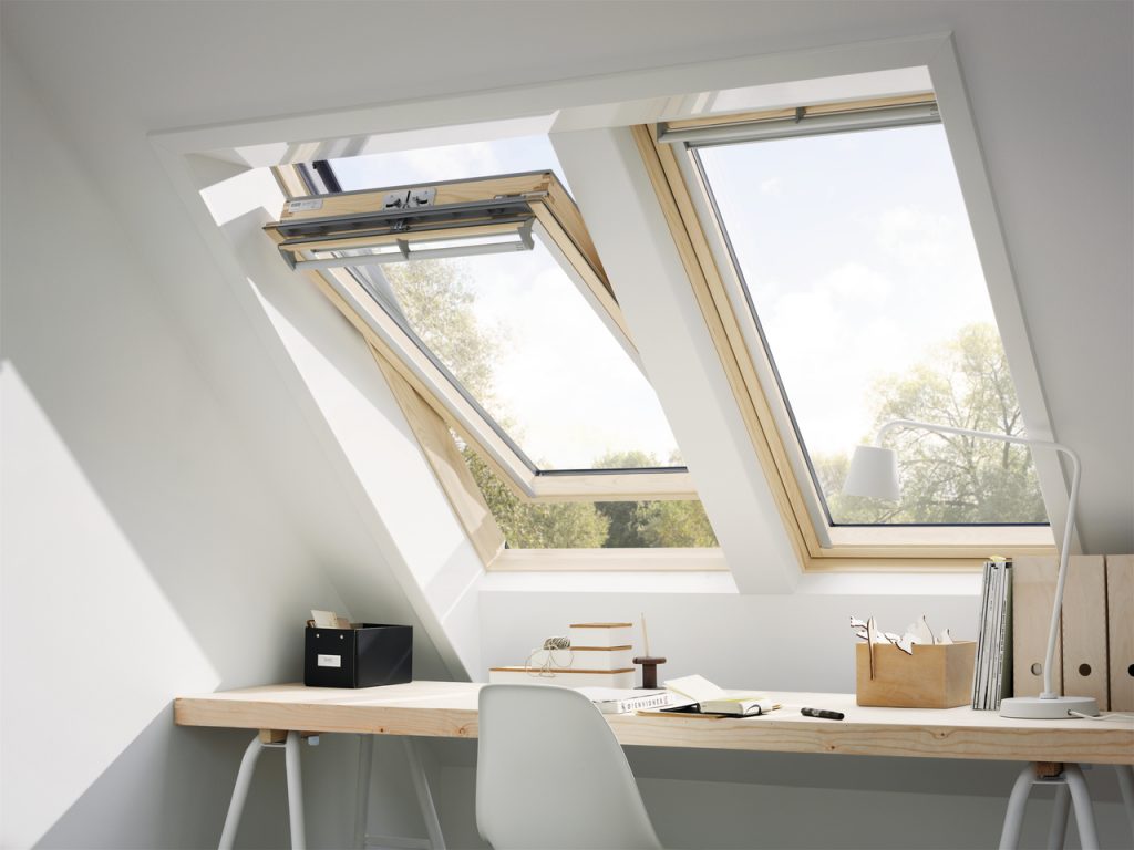 Two VELUX windows