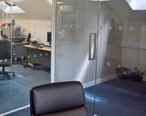 glass partitions