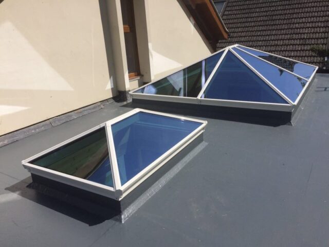 roof glass lantern