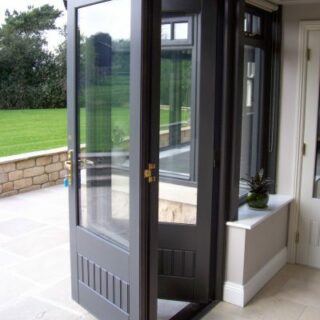 Timber Bi-folding door