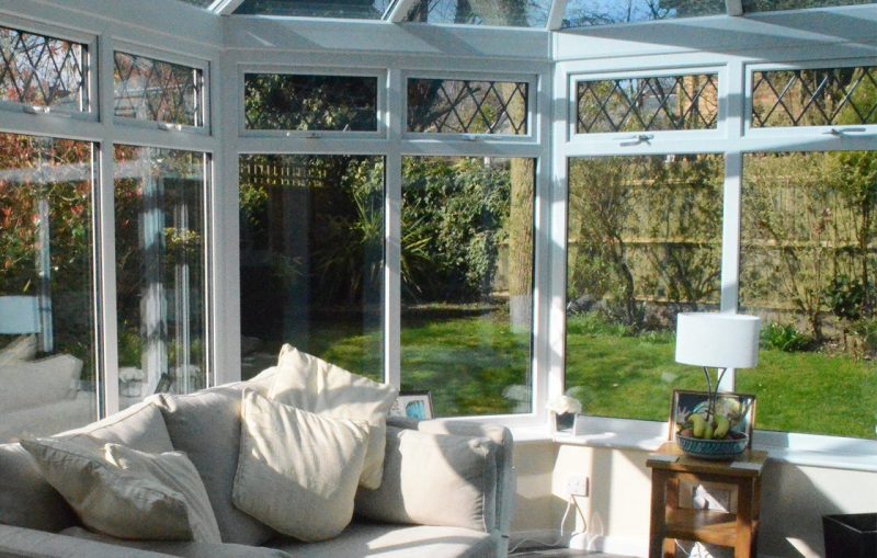 Conservatory replacement inside