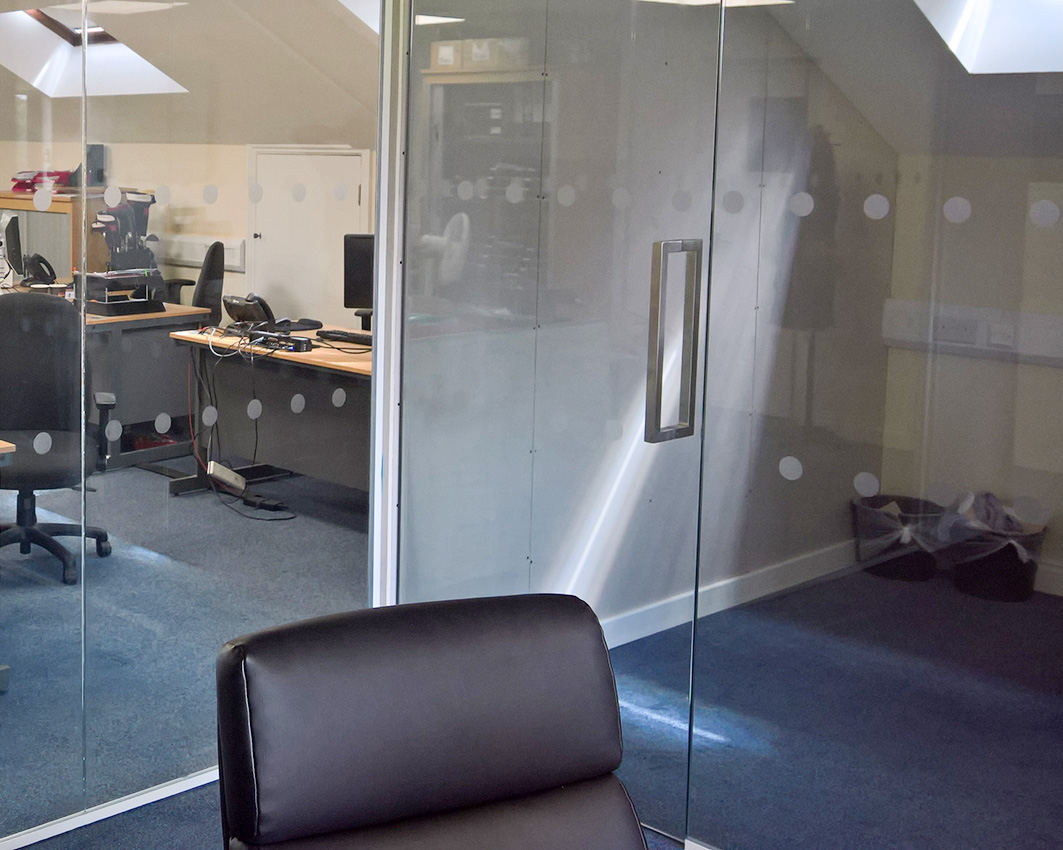 glass partition