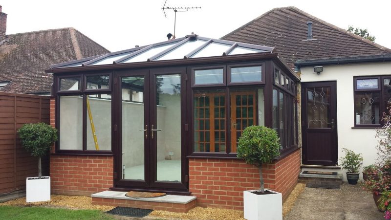 rosewood timber conservatory