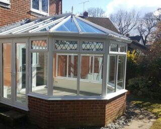 uPVC Victorian Conservatory with Dwarf Wall