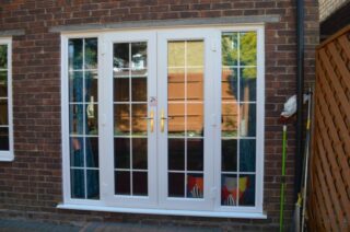 slimline french doors