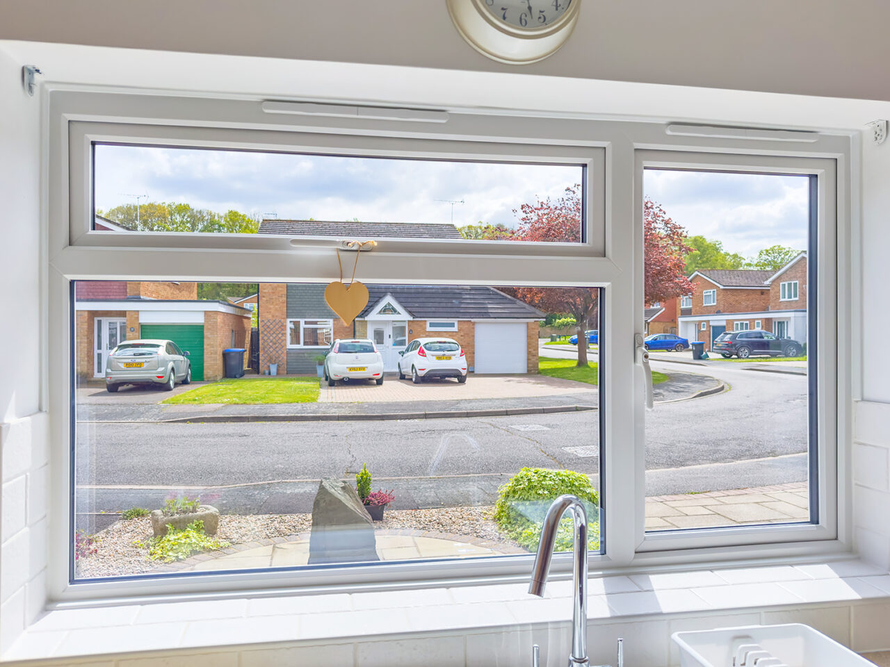 Slimline uPVC Kitchen Window