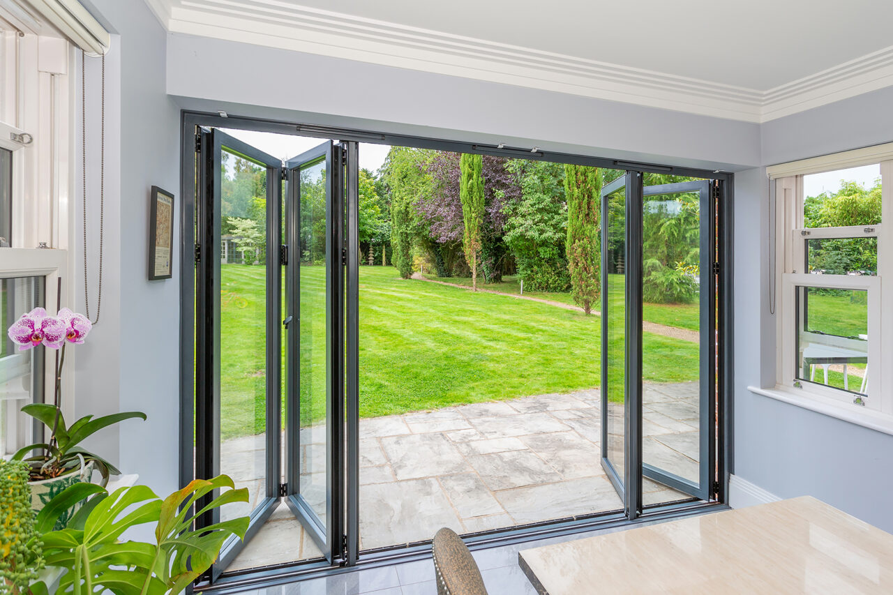 Anthracite Grey Bifold doors