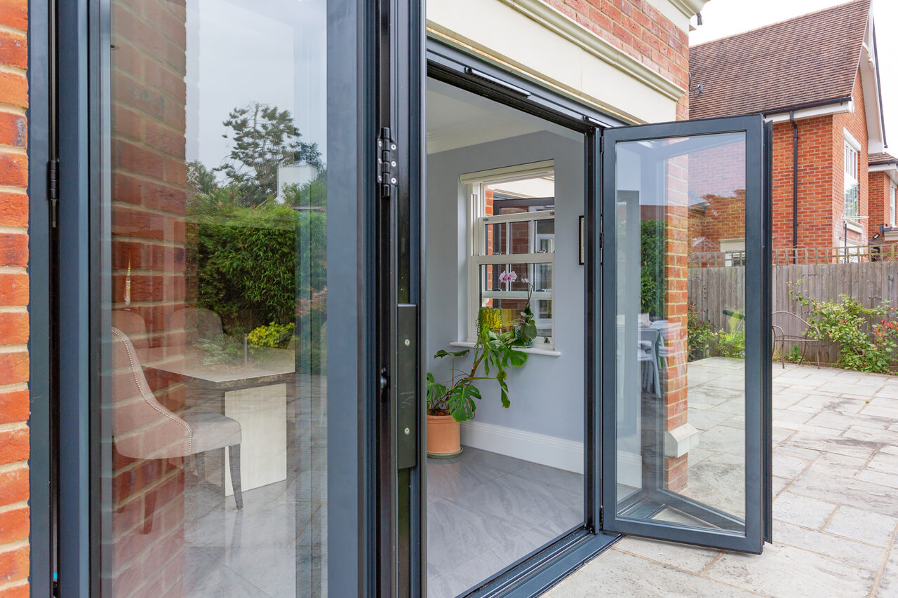 Anthracite Grey Bifold doors