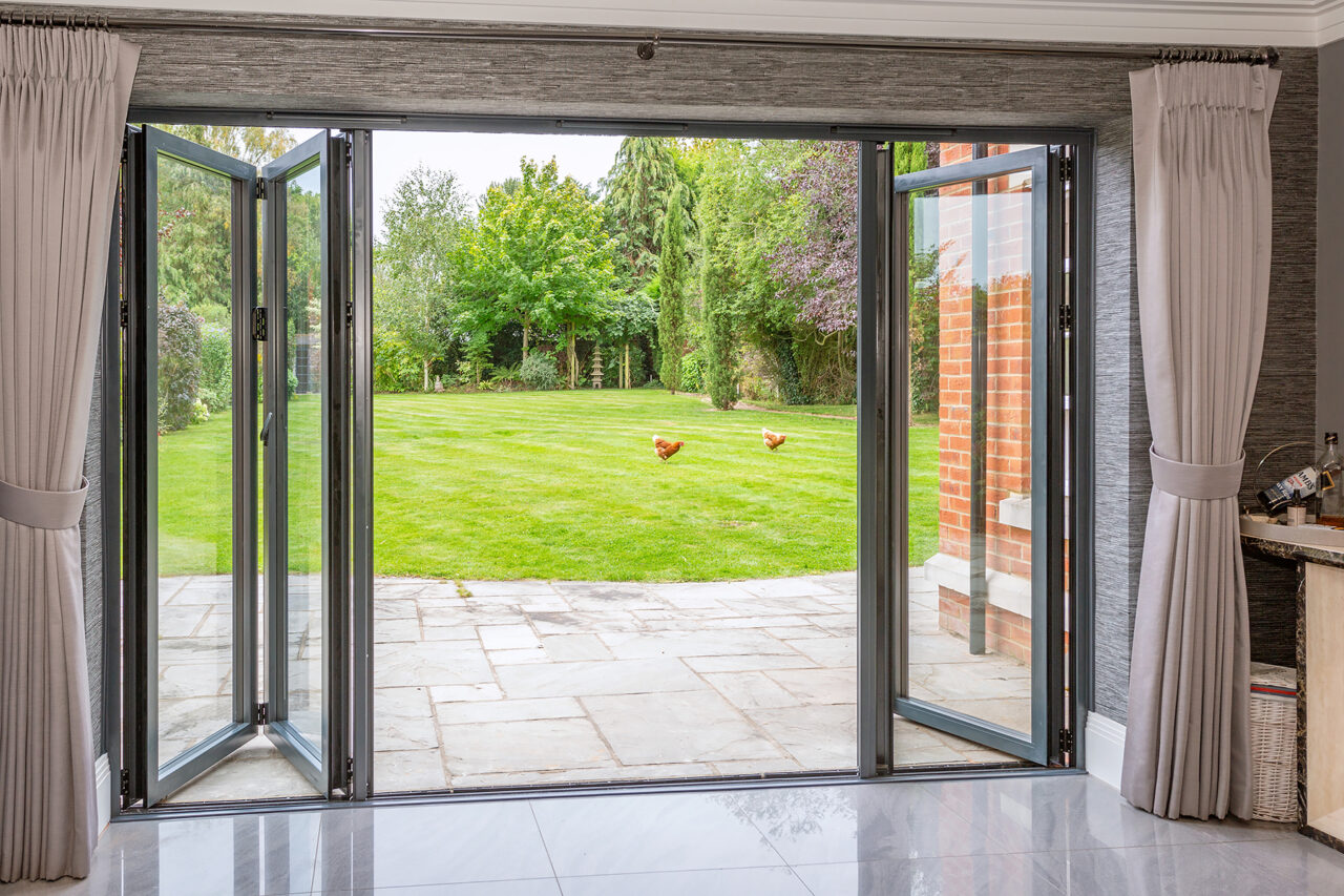 Anthracite Grey Bifold doors