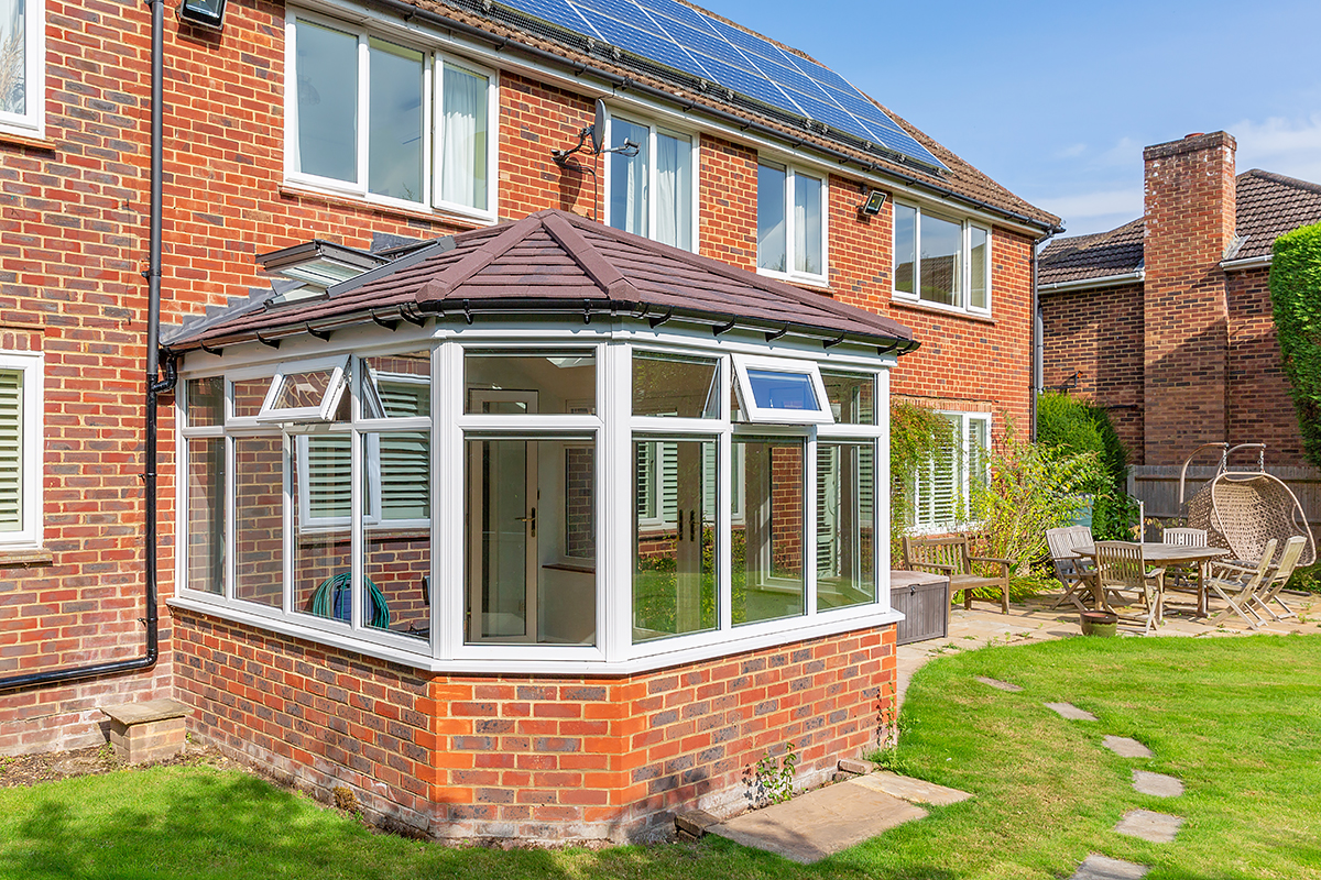 Conservatory warm roof Icotherm Surrey