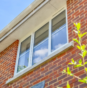 white upvc double glazed windows