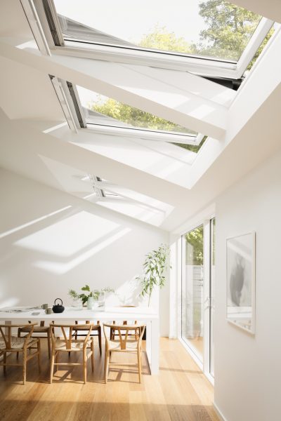 modern velux window, kitchen skylight