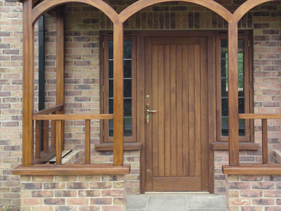 residential timber door