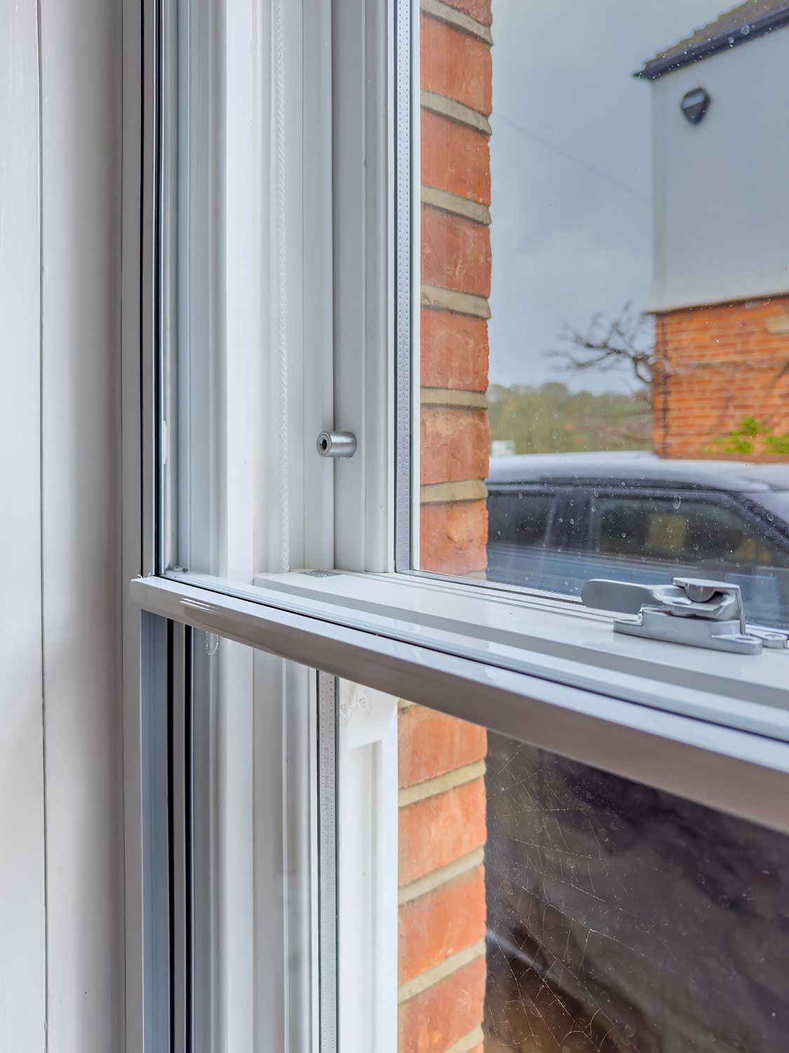 Secondary Glazing window close up