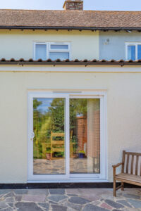 White uPVC Sliding Patio Door