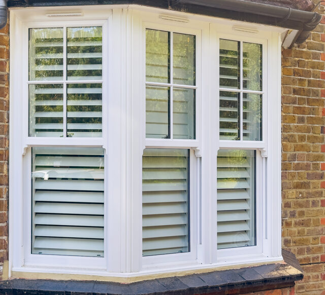 White Timber Alternative Sash Window