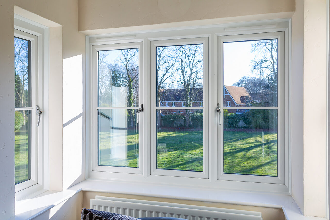 Pyford Apartment refurbishment uPVC Windows sheerwater glass