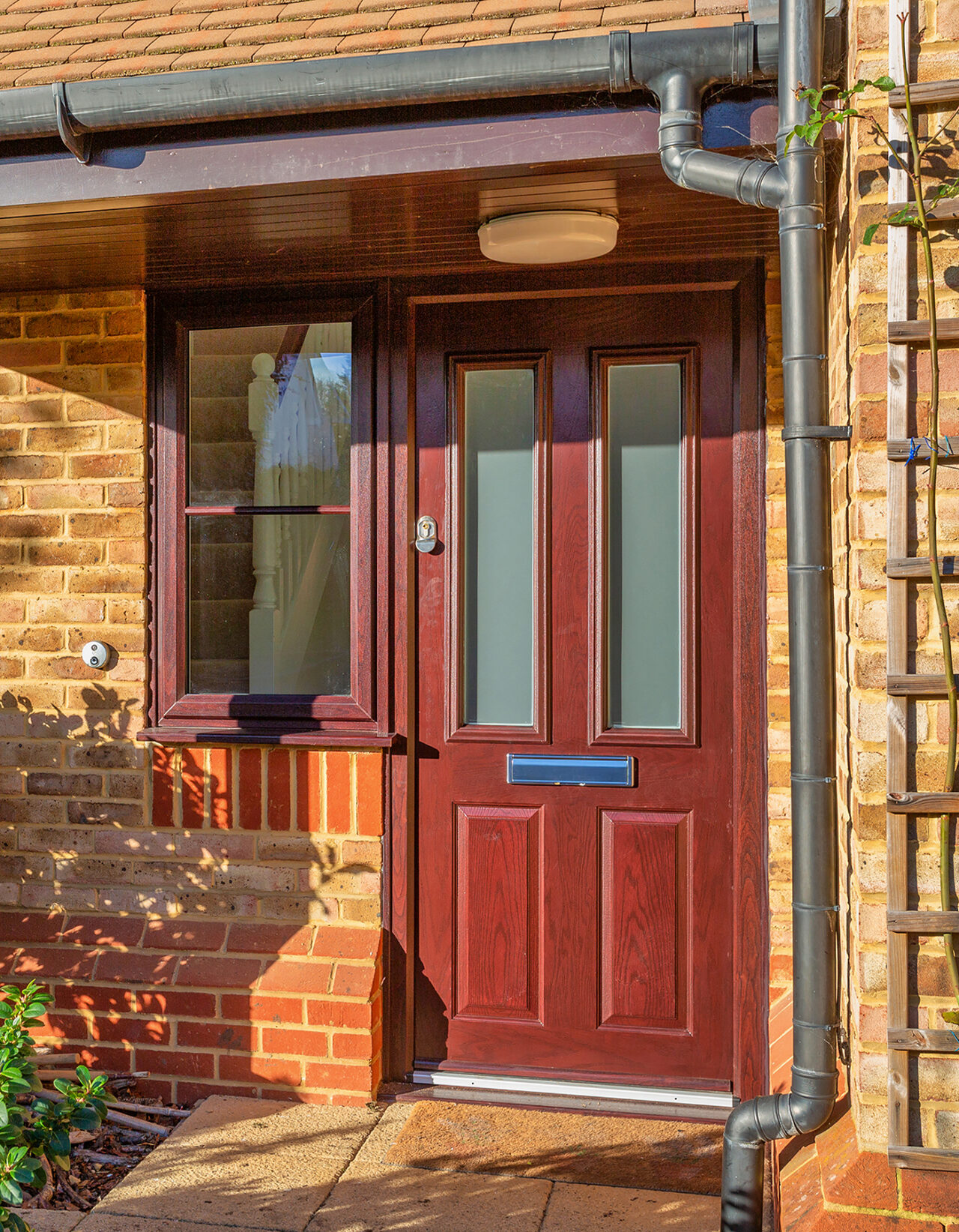 Rosewood composite Front Door