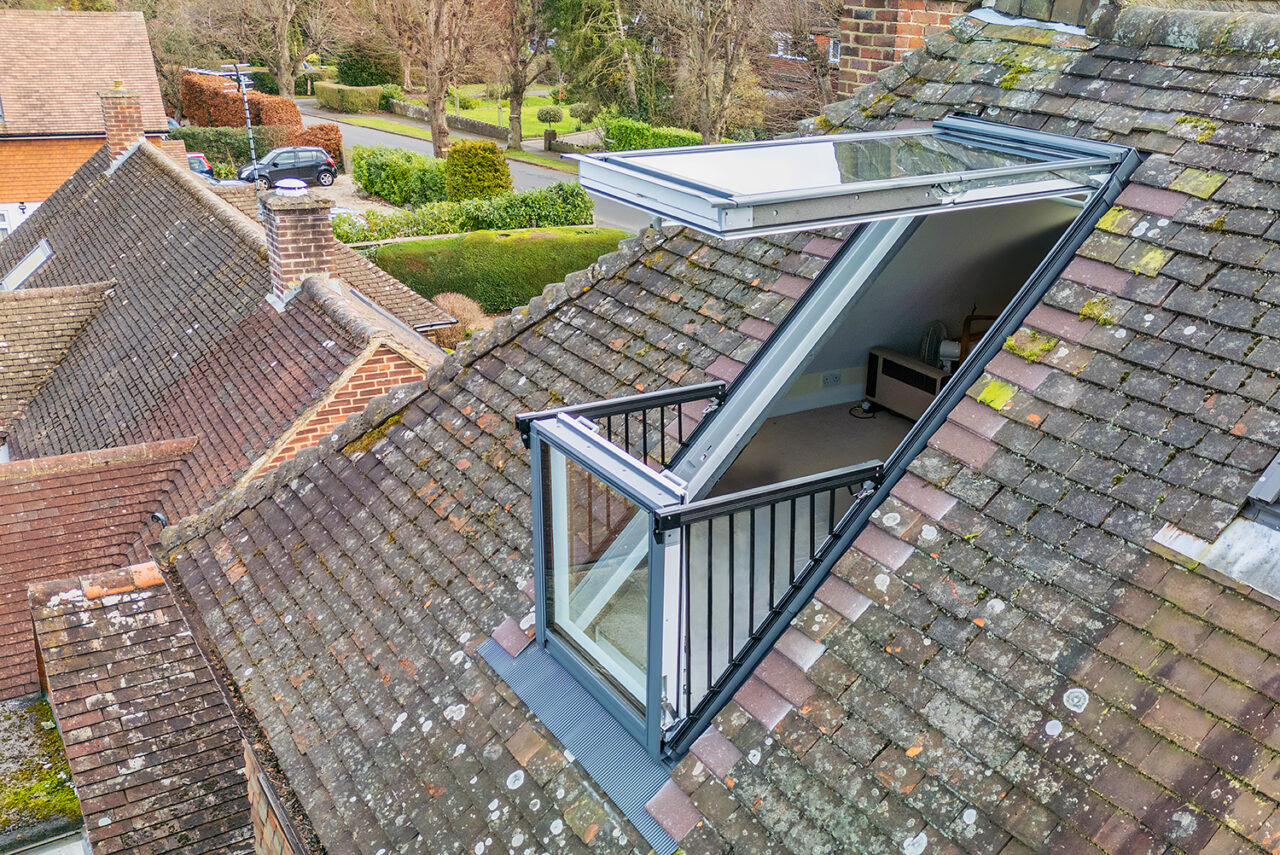 Roof Balcony Sheerwater Glass