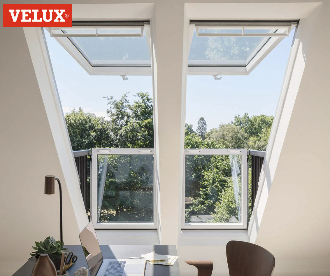 VELUX Roof Balcony Sheerwater Glass