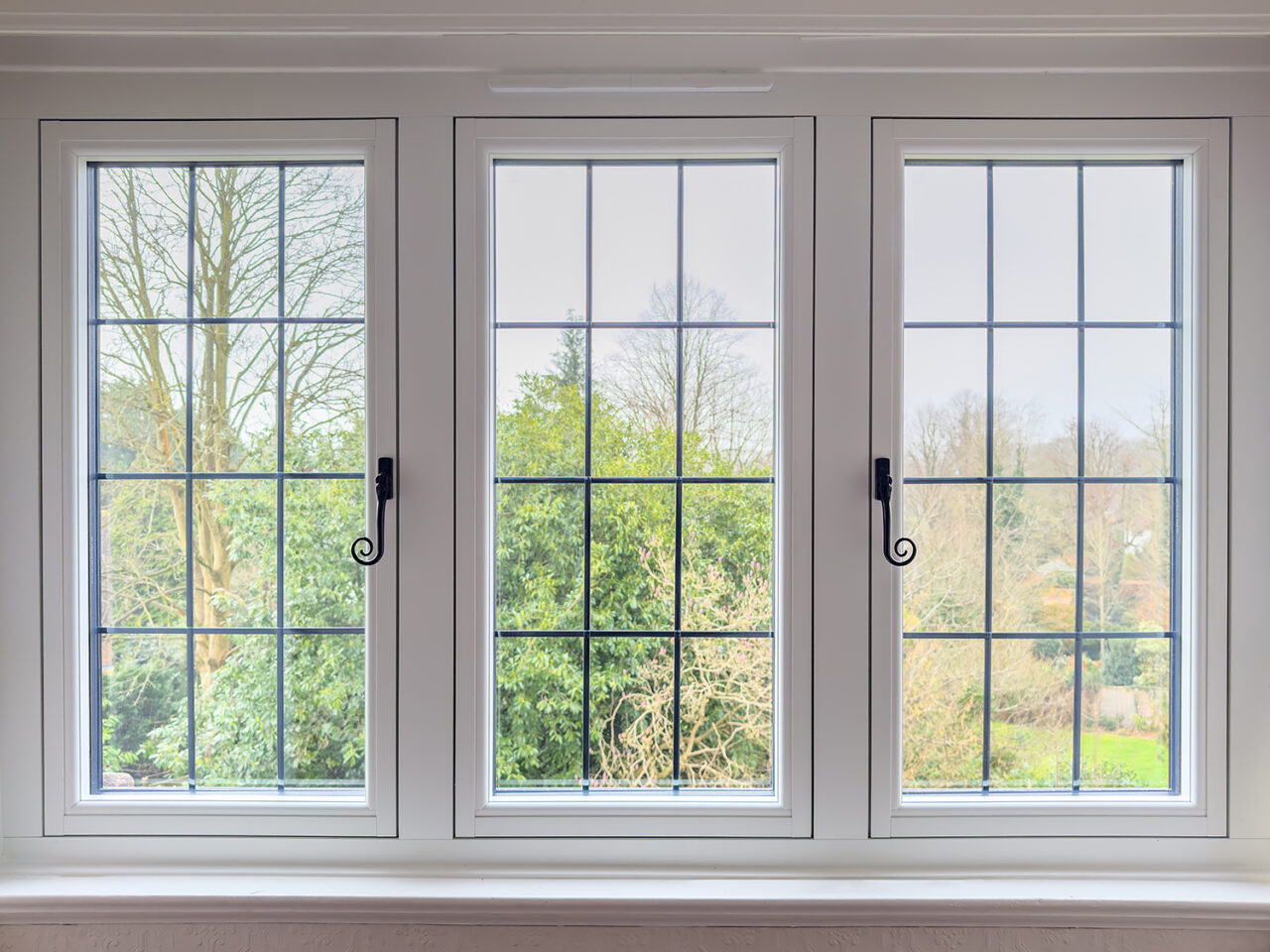 Residence 7 Black timber alternative windows