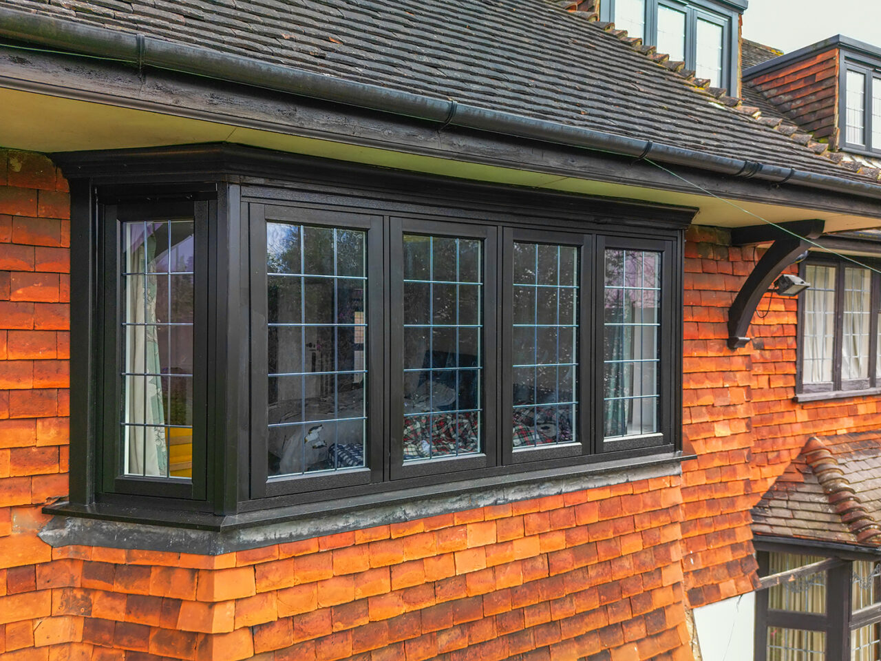 Residence 7 Black timber alternative windows