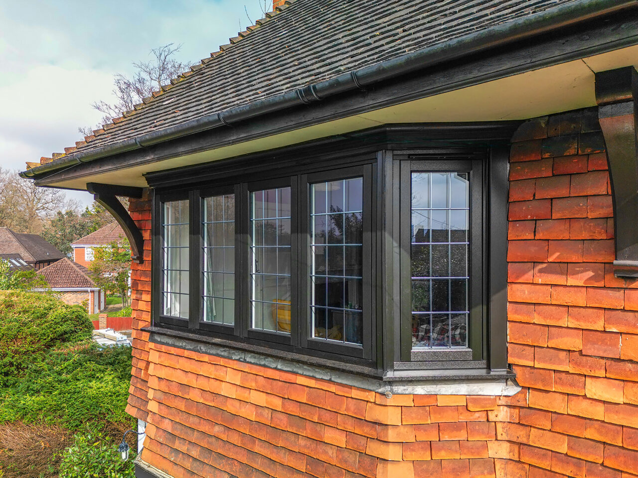 Residence 7 Black timber alternative windows