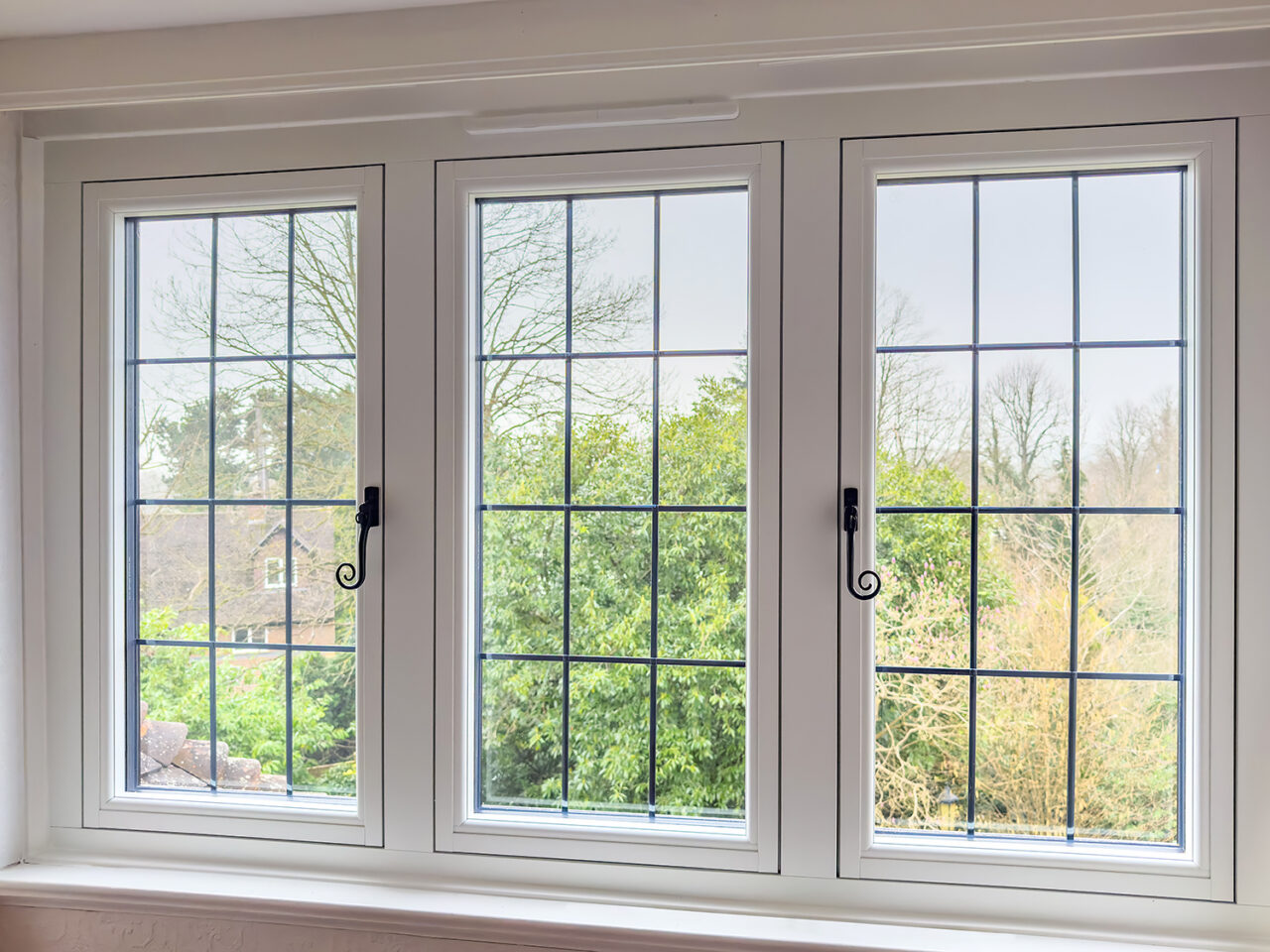 Residence 7 Black timber alternative windows