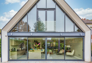 Aluminium Sliding Patio Doors Anthracite Grey Weybridge