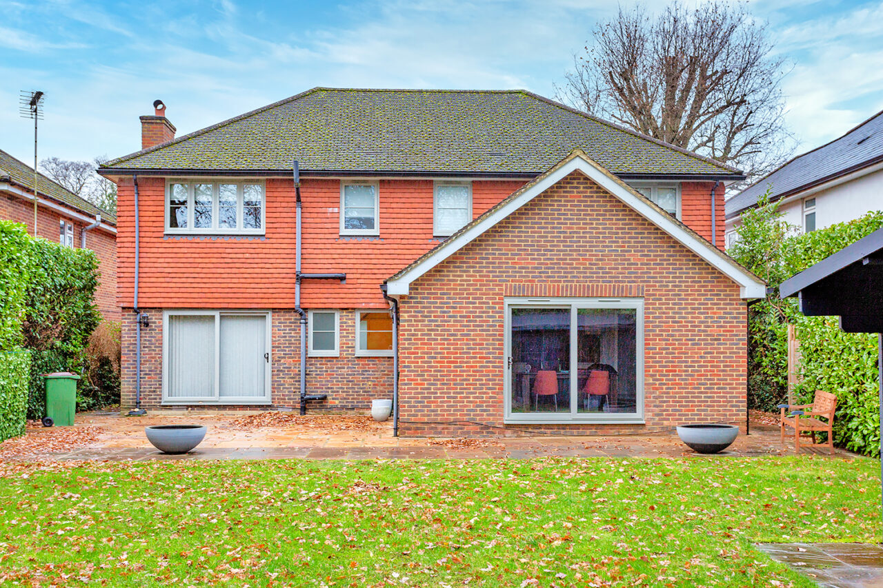 Sage Green Flush Casement Window Full House