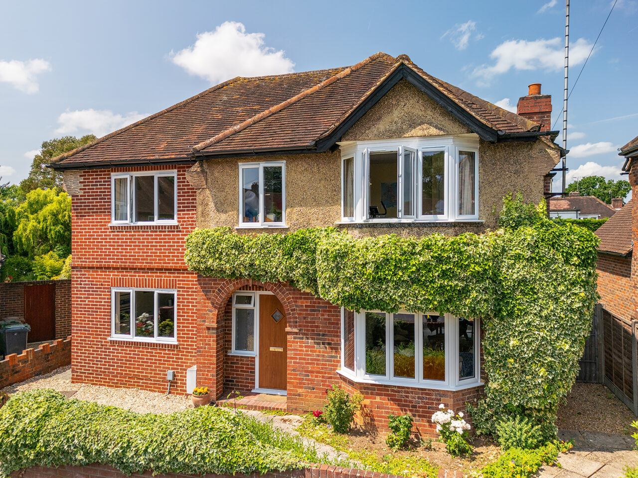 uPVC windows and composite front door