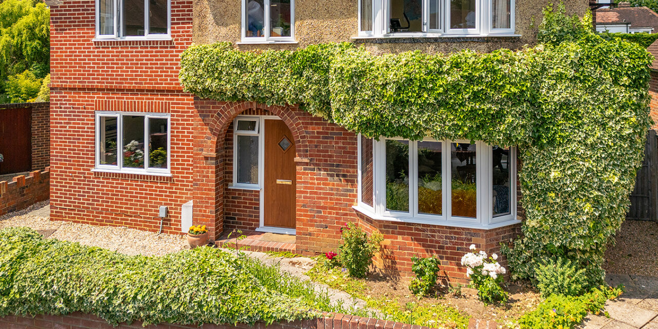 uPVC windows and composite front door